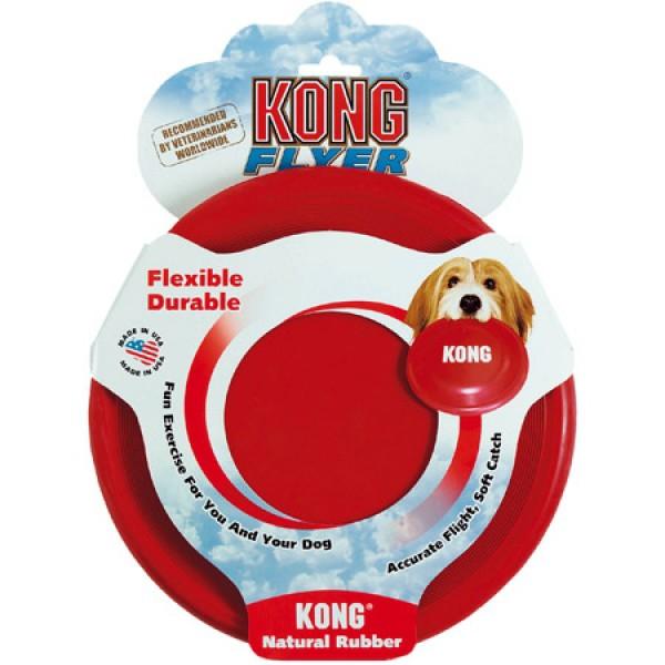 Kong Dog Pliers Natural Rubber Frisbee
