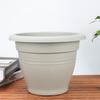 Weatherproof Plant Pots Round Flower Pot, Lightweight Pot with Drainage UV Resistant Garden Holes, Modern Planter for Indoor And Outdoor Plants