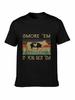 Brand Smoke Em If You Got Em Funny Grilling Bbq TShirt Men Short Sleeve TShirt