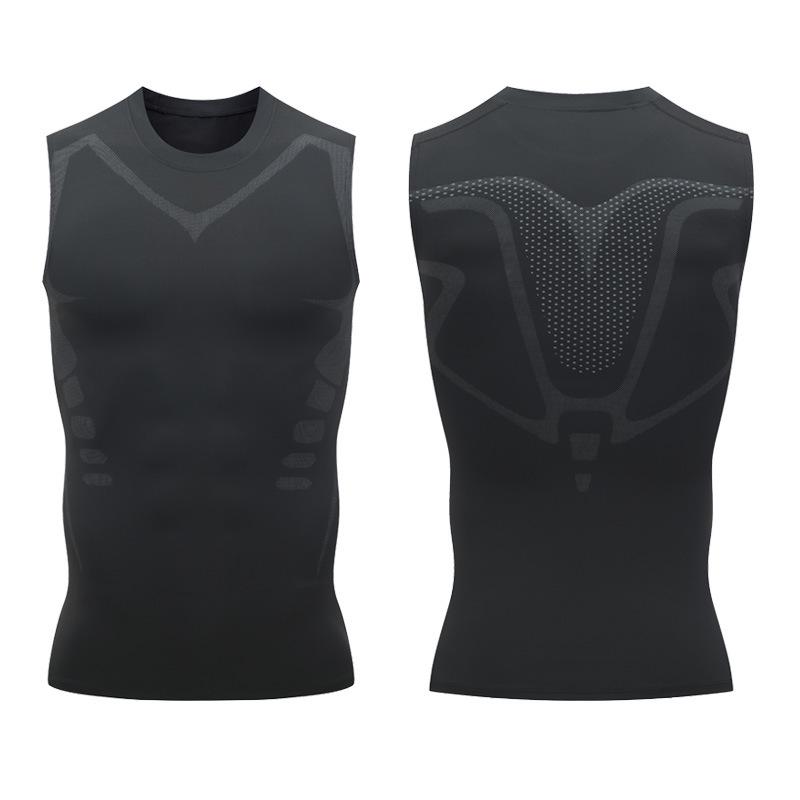 Men's Pro Sports Quick-Dry Stretch Vest - Summer Running, Basketball, Sweat-Wicking Fitness Tank.