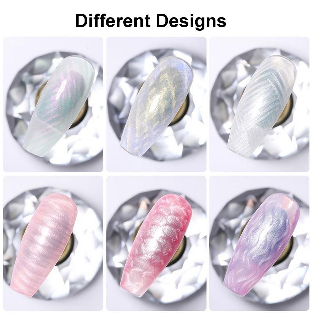 Shimmer Shell Gel Nail Polish Long Lasting UV Nail Gel DIY Nail Art Accessories