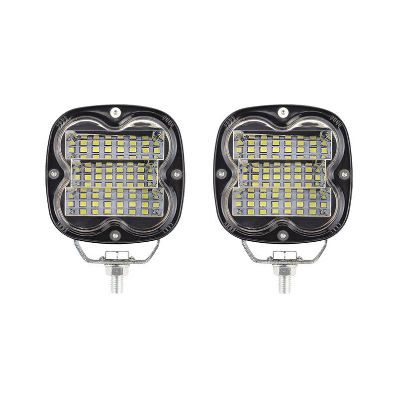 3 Inch 48W Led Work Spotlights 12V 24V Pod Lights Headlights for Motorcycles Flood Led Bar Fog Lights for Car Truck 4x4 Off Road ATV