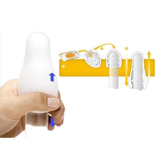 Massager Cup Disposable Waterproof Silicon Men Sex Toy for Couple