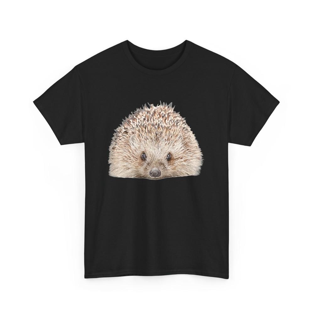 

Hedgehog Face Shirt, Hedgehog Animals Lovers Women Men Funny Shirt 2XL