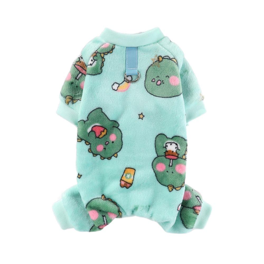 Fashion Winter Warm Dog Jumpsuit Fleece XS-4XL Pet Dog Clothes Chihuahua Poodle Costumes Pajamas Coat For Small Medium Dogs