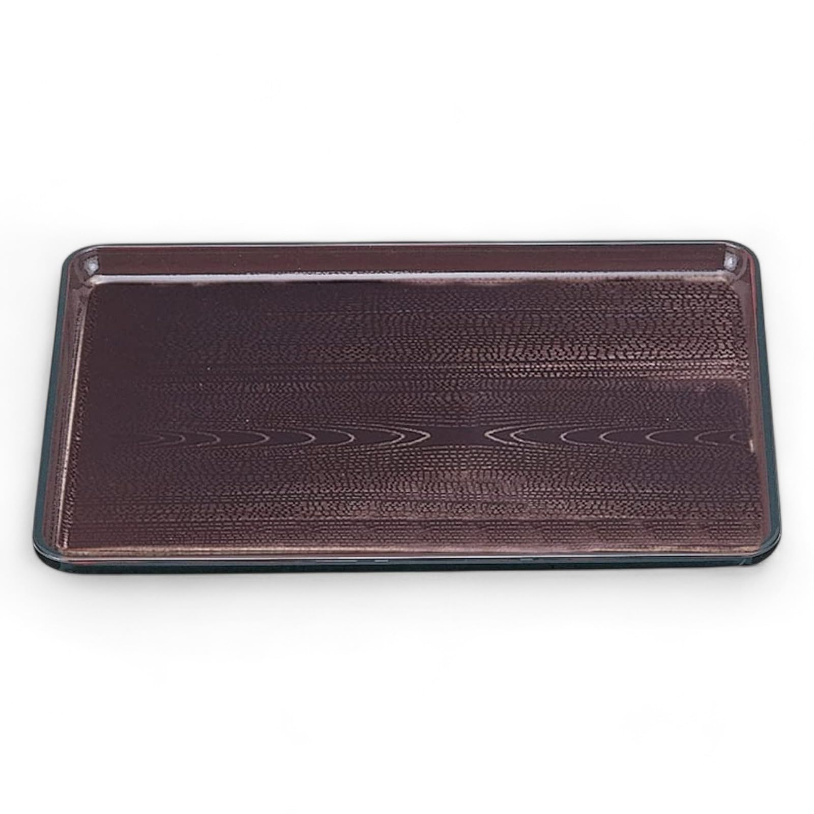 

Shinkime Kaiseki Tray Shintame Lacquerware Made in Japan J-kitchens 6-shaku (Tray) (ABS Resin), Non-Slip, 48cm,