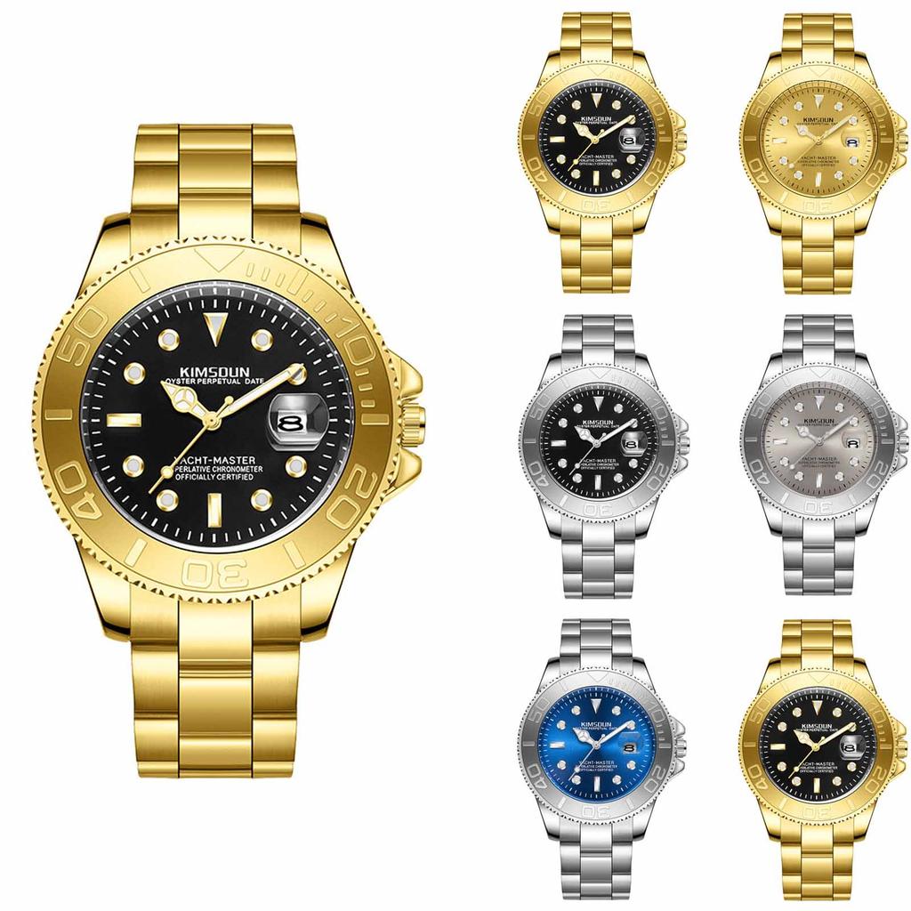 Men's Waterproof Luminous Running Alarm Clock Watch