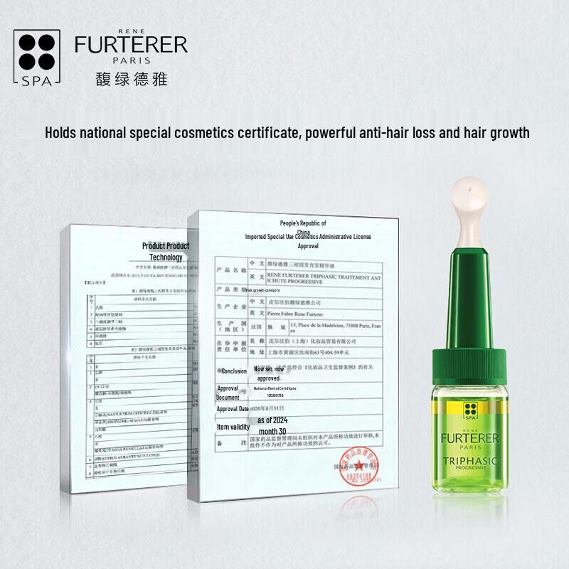René Furterer Anti-Hair Loss & Growth Trial Set with Scalp Serum