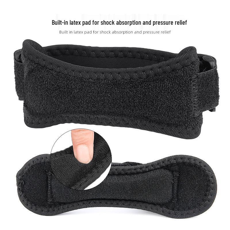 Detachable SEBS Pad Knee Brace: Pressurized Knee Protector & Patella Strap for Running and Sports