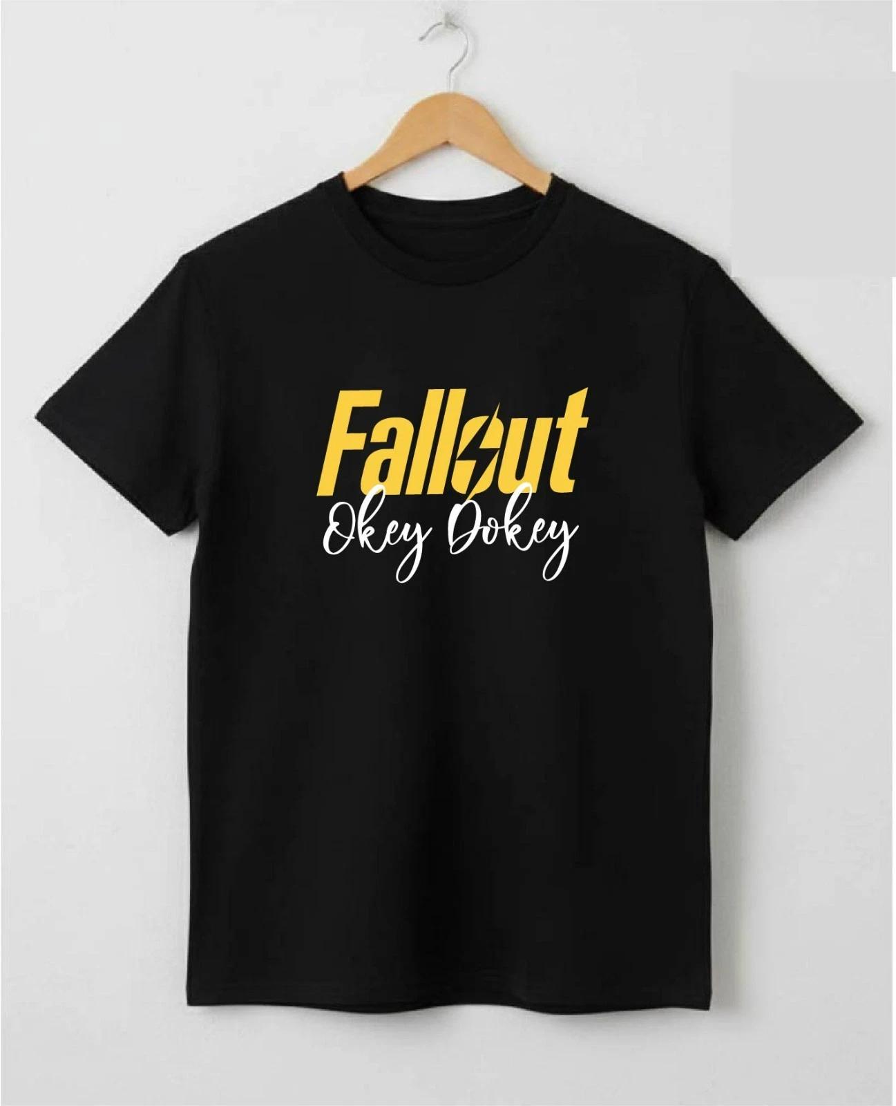 Fallout TV Series Lucy MacLean Okey Dokey Graphic T-Shirt - Black Fan Tee M