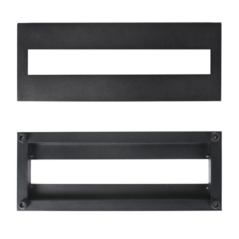 Guitar Effect Pedalboard with Carrying Bag Aluminum Alloy Effect Pedal Plate Portable Large Guitar Pedal Board Enduring