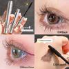 PIPL Waterproof Long-Lasting Black Brown Mascara - Lengthening, Curling, Root-by-Root, Smudge & Sweat-Proof.