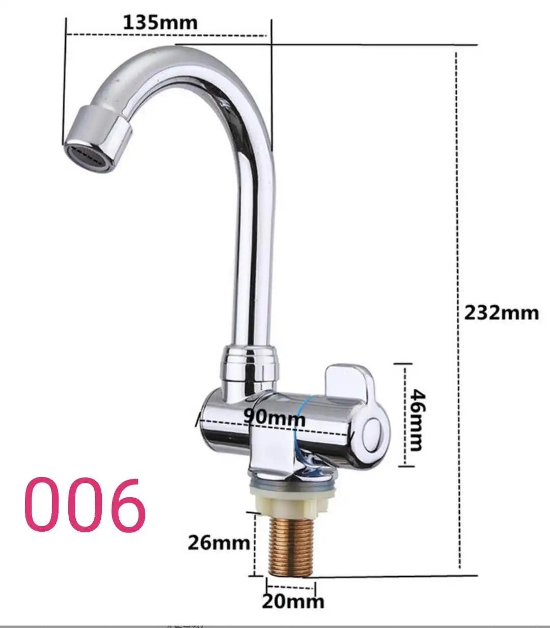 

1pc stainless steel folding faucet - suitable for kitchen faucets in RV camping vehicles (durable, easy to install)