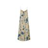 New Chinese suspender dress, ink painting, tie-dye, niche design, literary and artistic national style long skirt, holiday style photo skirt