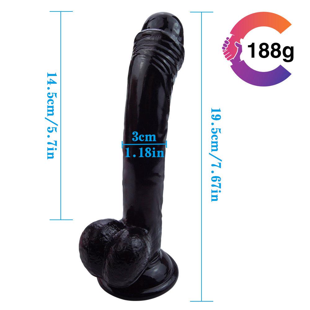 MoDi Sex Toys Long Strapon Dildo Realistic Blood Vessel Imitation Soft Penis Imitator For Woman Female Masturbation Wear Adult Toys Rubber Dick