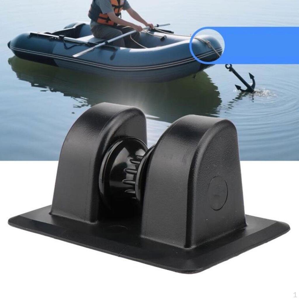 Anchor Tie Off Wheel Row Roller Secure Point PVC Accessory Holder Kayak Tiedown for