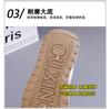 White shoes for women in summer, breathable mesh, thick sole, height increasing sports and leisure shoes