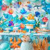 Decorações Espirais Penduradas de Animais Marinhos, 32 Peças Decoração de Espirais Penduradas Submarinas, Espirais Penduradas Decoração Espiral Submarina para Festa com Tema Oceano