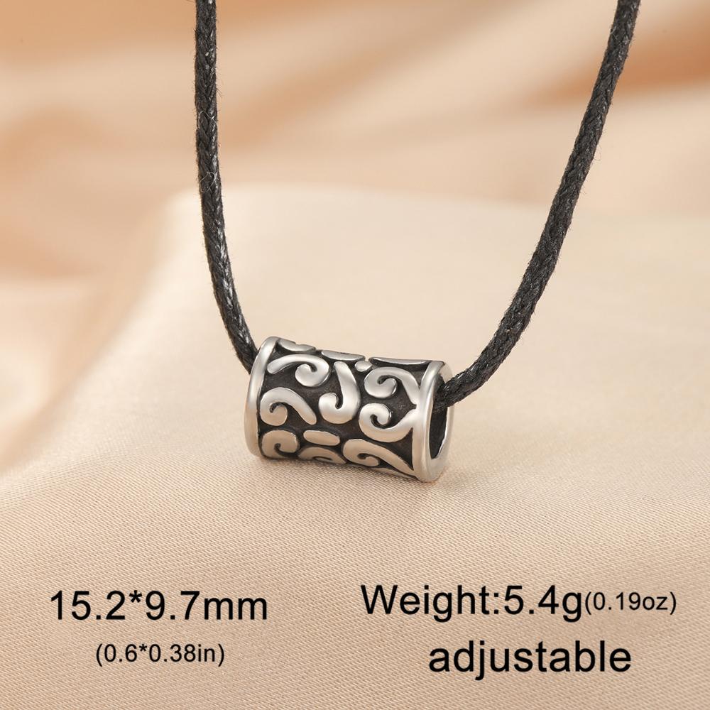 

Masonic Freemason Symbol Necklace Stainless Steel Adjustable Rope Chain Religious Amulet Gift for Men Women
