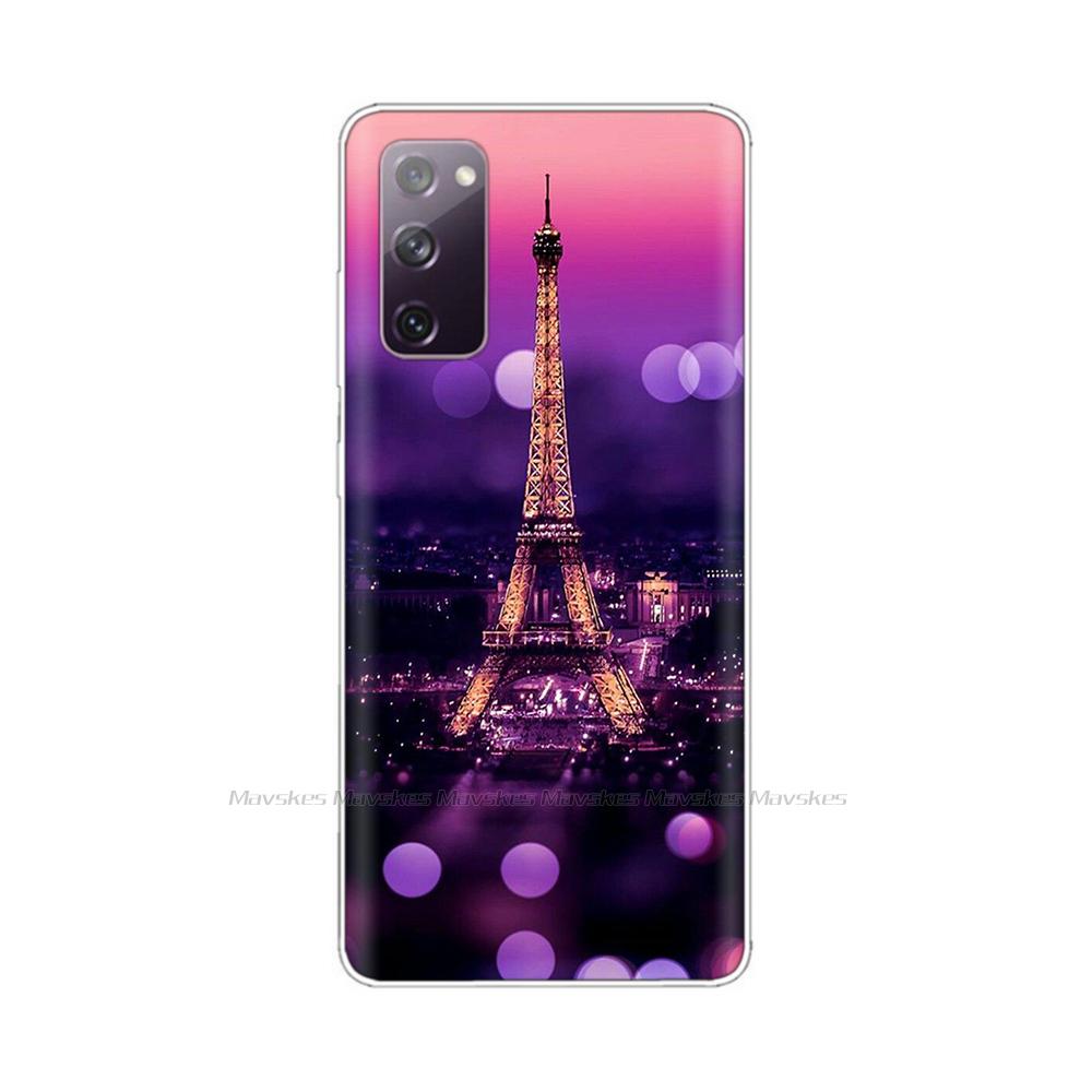 For Samsung S20 FE 4G 5G Case Soft TPU Silicone Phone Case For Samsung Galaxy S20 Fan Edition S20 Lite FE S20FE Back Cover Funda