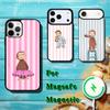 Capa de Telefone Macaco Curious George Para iPhone 17,16,15,14,13,12,11,Pro,Max,Plus,Mini,SE4,E Magnética Magsafe Carregamento Sem Fio