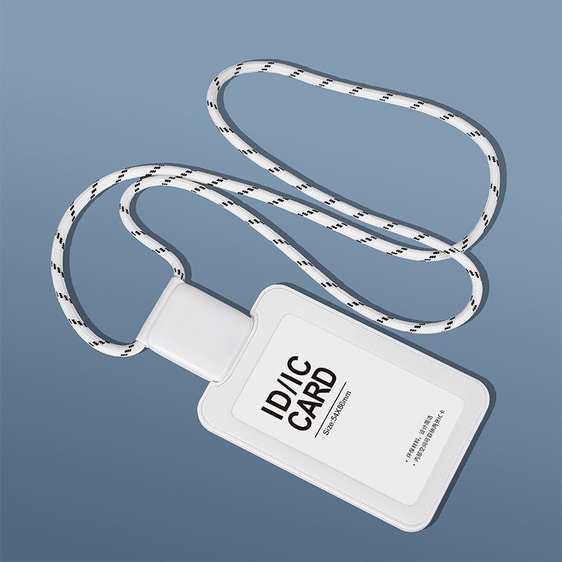 Autumn Rain Retractable ID Badge Holder for Office & Work Permit Cards