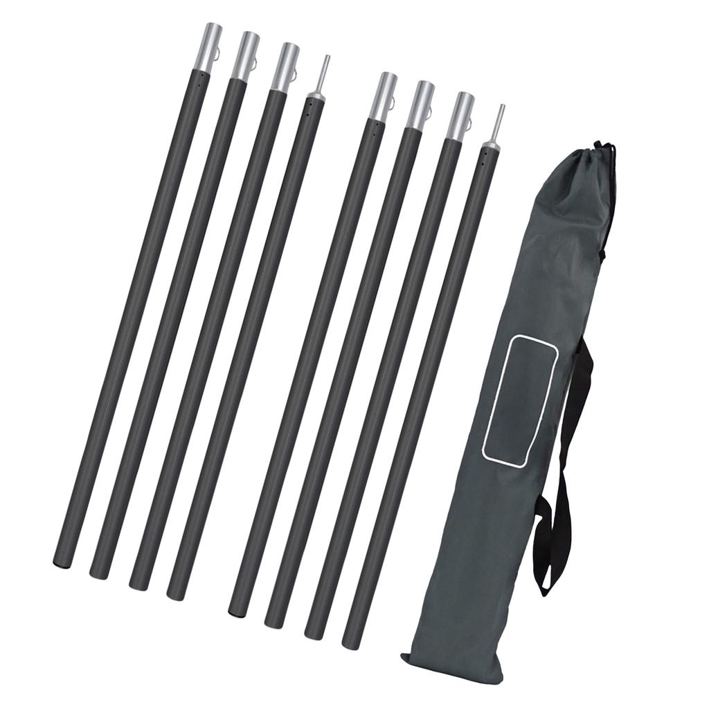 Aluminum Alloys Rod Suit Outdoor Camping Gear Heavy Type Tent Accessories for Various Sized Tents