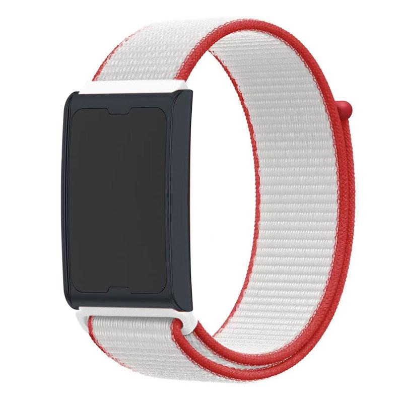 22mm 20mm Nylon-Schlaufenarmband für Amazfit Helio/Bip 6/Active 2/Balance 2 Armband im Flaggenstil für Amazfit GTR 4/GTS 4 mini