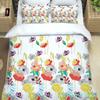 3pcs Bedding Set Fantasy Flower Lavender Plant Purple Home Textile Duvet Cover Pillow Case Boy Kid Teen Girl Bedding Covers Set