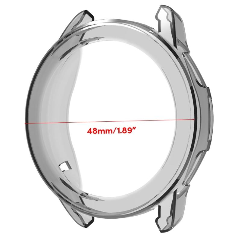 Screen Protector Soft Housing Compatible for WatchS3 Scratched Resistant Protective Cover Bumpers Shells Shockproof Case