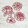 Rose Flower Metal Cutting Dies Handmade Crafts DIY Scrapbooking Embossing Supplies for Children Kids Girls Boys