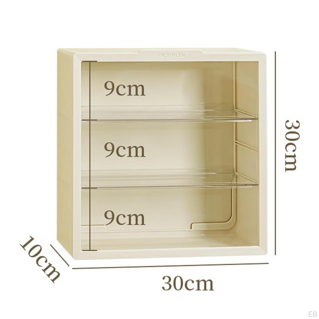 Action Figure Display Case Doll Storage Cabinet Dustproof Lightweight Model