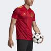 adidas 2020 Európsky pohár Španielsko Domáce Fanúšikovské vydanie Futbalové tričko Pánske Vrchné diely Červená FR8361