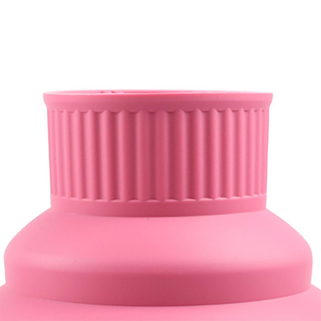 Pink Silicone Collapsible Hair Dryer Diffuser Folding Foldable Electric Hair Dryer Diffuser for Home