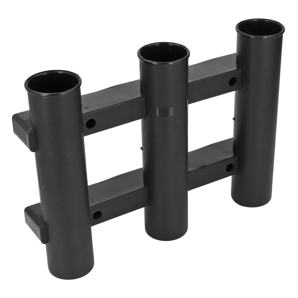 Fishing Rod Holder ABS 3 Tubes Rod Rack Bracket Fishing Accessories for Freshwater Seawater Kayak