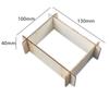 Handmade Molds Diy Coasters Square Coasters Box Holds Mirror Crystal Drop Epoxy Mold for Hand Made Gadgets Accessories Tools