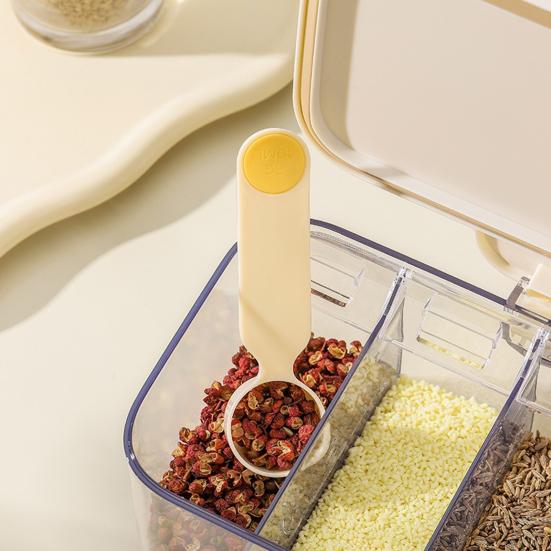5-teiliges Präzisions-Messlöffel-Set mit Markierungen Lebensmittelechter PP-Löffel für Kaffee Milchpulver Mehl BPA-frei Spülmaschinenfest Mehrgrößen-Messlöffel für