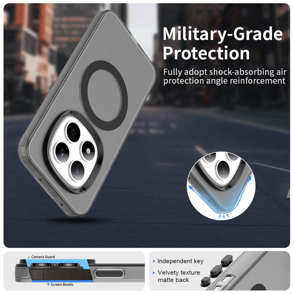 Phone Case for Xiaomi Redmi Note 15 Pro 5G (6.83" Inch), Compatible with Magsafe,Shockproof Magnetic Case Cover