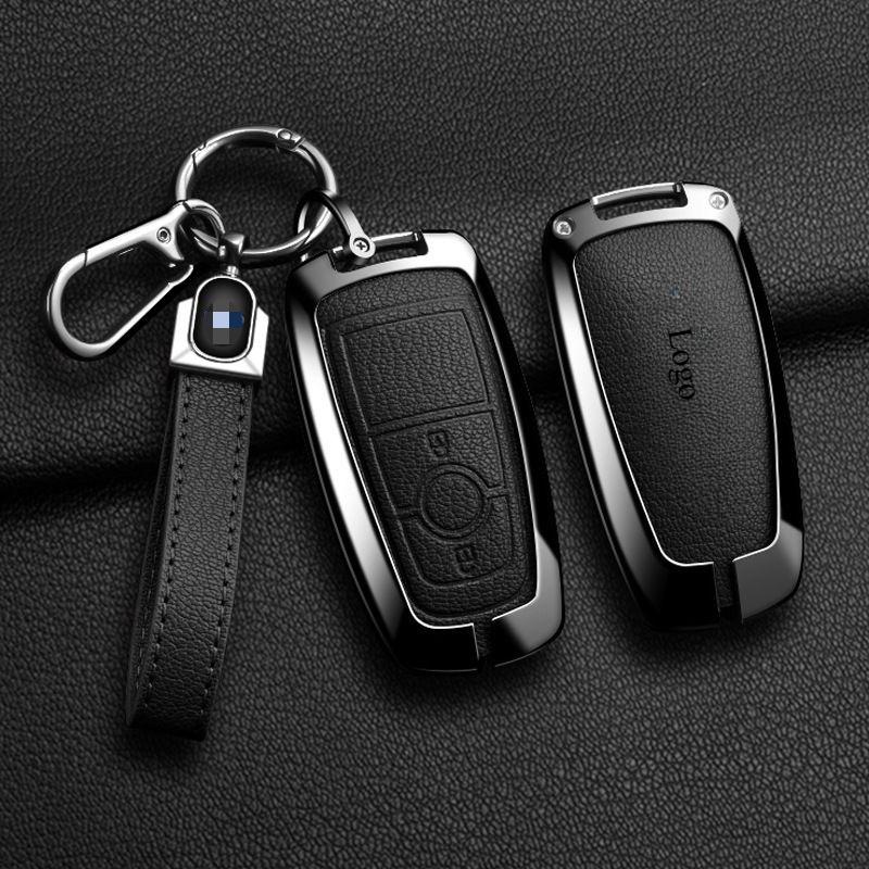 Pu Leather Car Key Cover for Ford Vehicles Focus/ Fiesta/EcoSport/Mondeo/ Kuga/ Edge