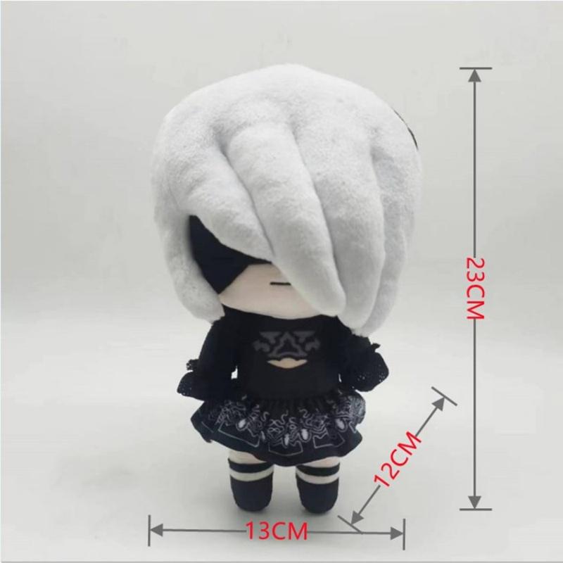 Nier Automata 2b Plush Doll Anime Doll Cartoon Stuffed Toy Children Gift