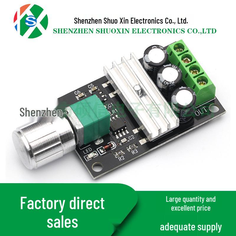 PWM DC Motor Speed Controller 1803BK/1203BK - 2A, 3A, 5A, 10A Adjustable Speed Control Switch