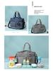 Mom & Baby Lightweight Tote: Single Shoulder Mummy Bag with Inner Divider for Travel & Commute