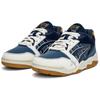 Asics Gel-Fuse Artisan Series Melard Retro Street Fashion Vielseitig Lässig Bequem Low-Top Retro Basketballschuhe Unisex Sneaker Blau 1203A587-400