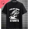 Never Underestimate An Old Guy On A Bicycle Funny Cycling Tshirt Slogan Graphic Design Tee Casual Shortsleev Cotton Tshirt