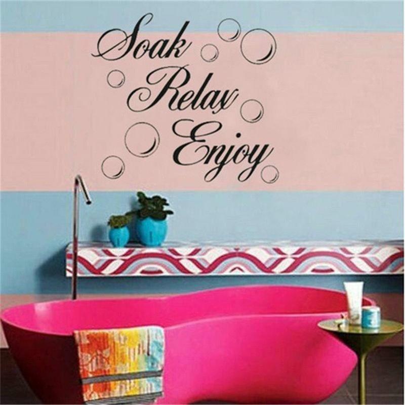 Buy Get Naked" DIY Bathroom Wall Vinyl Stickers Mural Bathroom Decor