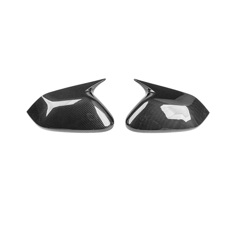 For Kia K4 2024 2025 2026 Car Tuning Carbon Fiber Car Rearview Mirror Decoration Cover Trim Exterior Accessories