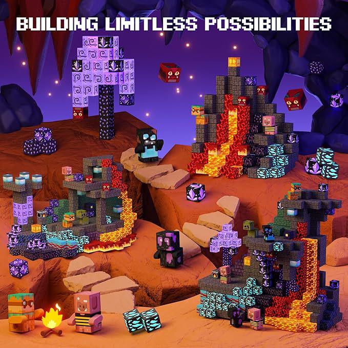 Magnetic Cube Building Blocks for Kids - Educational Toys and Gifts