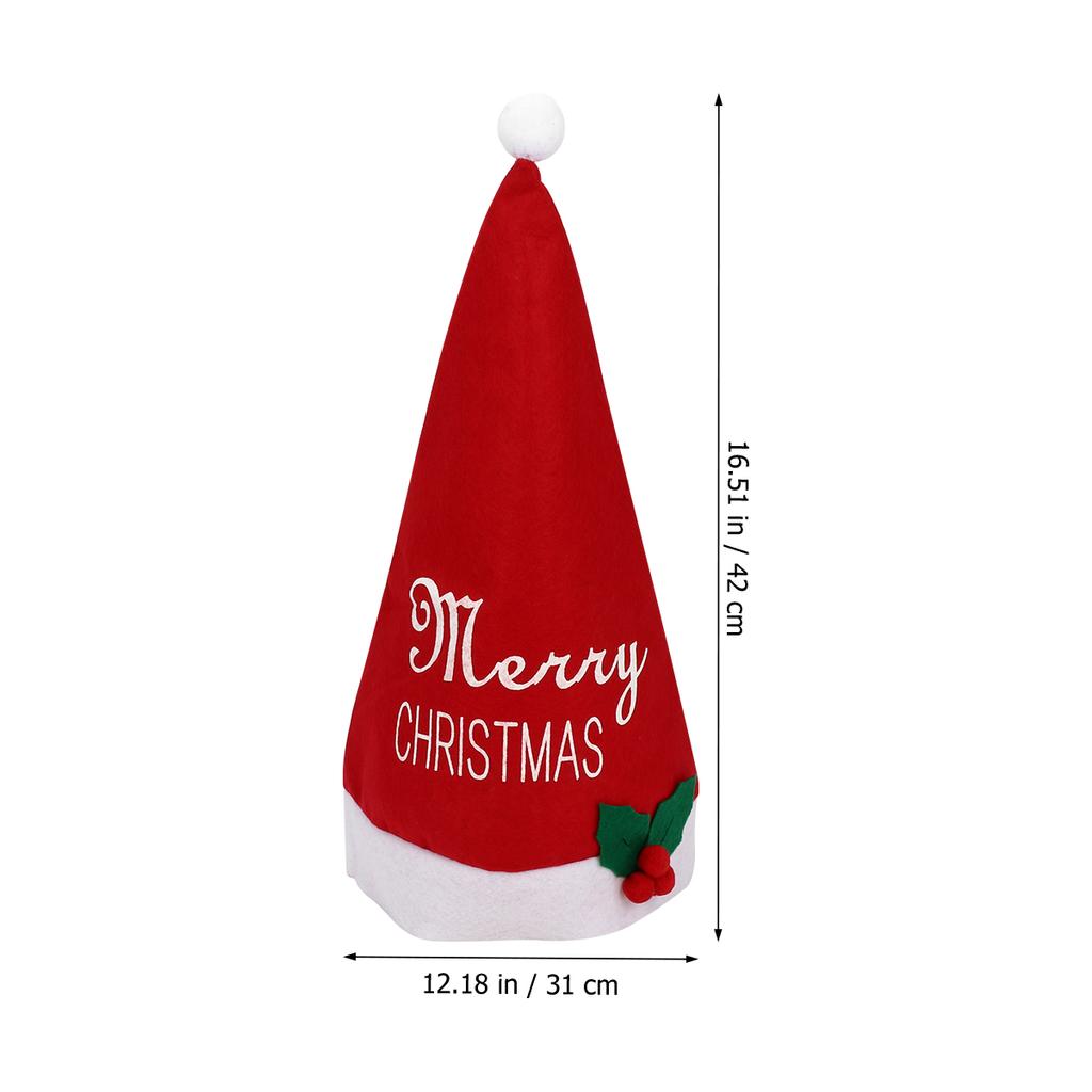 2pcs Christmas Hats Festive Fashion 