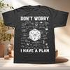 2026 Novelty Dungeon Dragon T Shirts Graphic Streetwear I Have A Plan D20 Dice Role Playing Game DnD Tshirt Unisex Summer