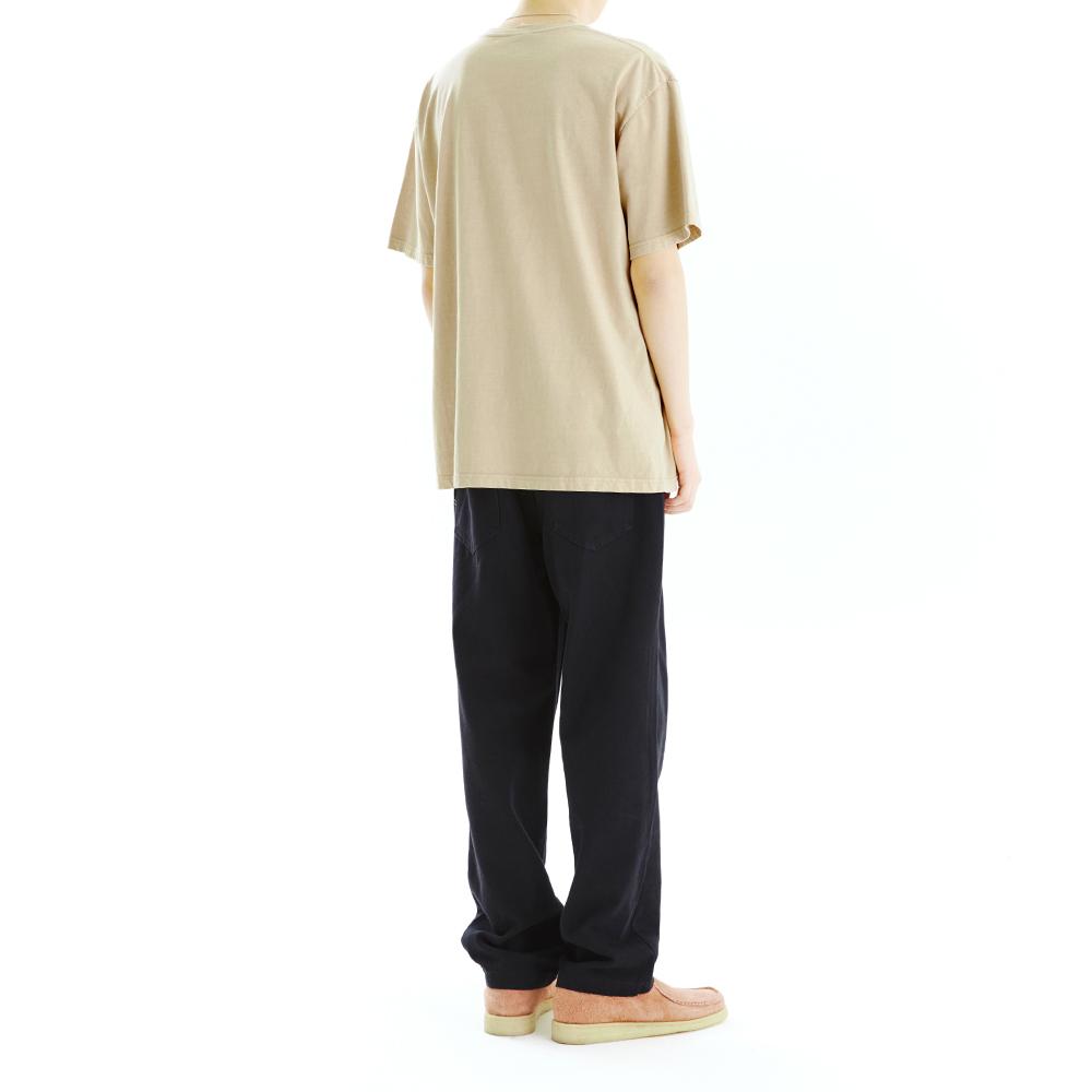MAHAGRID Arc Logo Pigment Tee Beige(Mg2Cmmt539A)